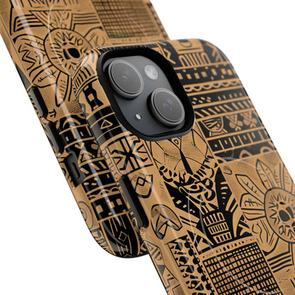 Tribal Echo Faces iPhone 15 - Robust+