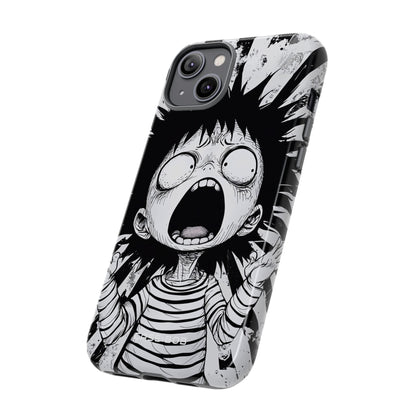 Screaming Stripes iPhone 14 Plus Case - Tough
