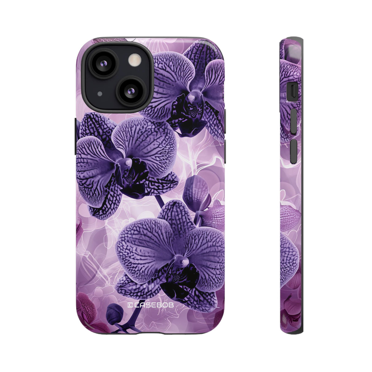 Strahlendes Orchideen-Design | Handyhülle für iPhone (Schutzhülle) 