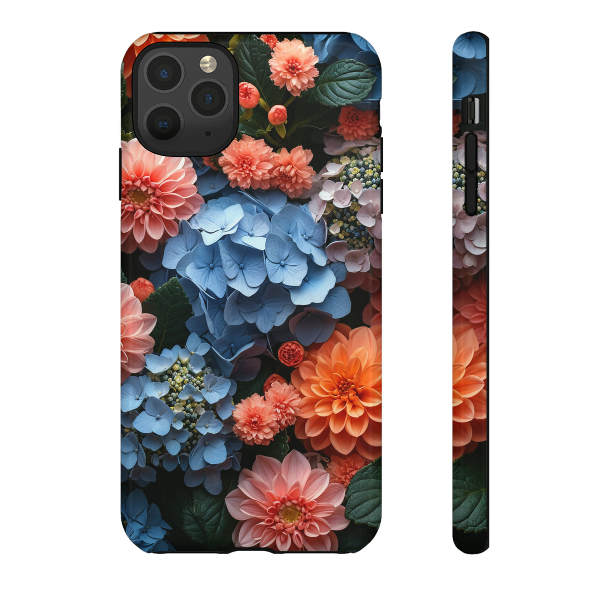 Zarte florale Pastell Whisper - Schutzhülle fürs Handy