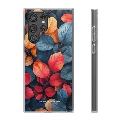 Vibrant Nature Leaves - Flexi Samsung S22 Phone Case