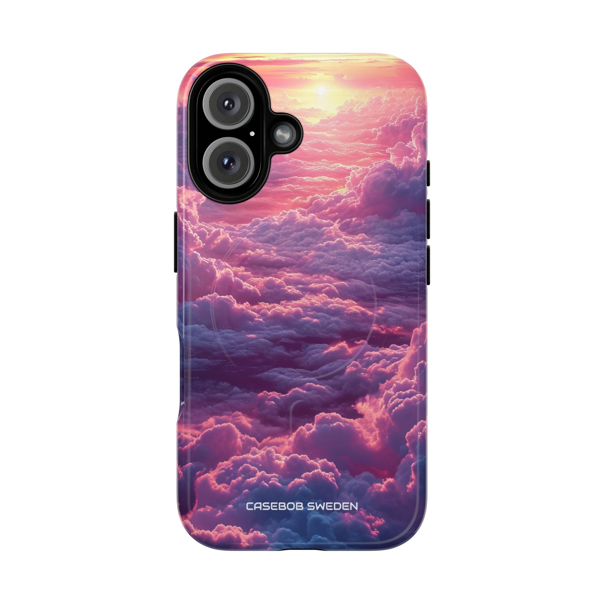 Pink Purple Clouds - Tough + MagSafe® iPhone 16 Phone Case