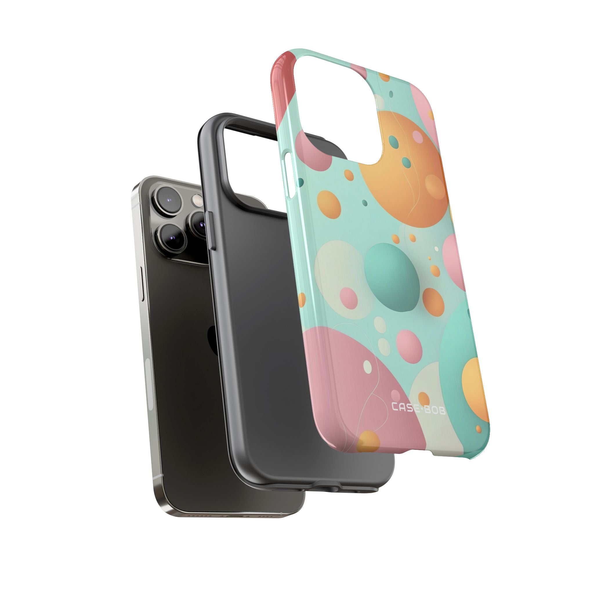 Pastel Circles iPhone 14 Pro Max Case - Tough