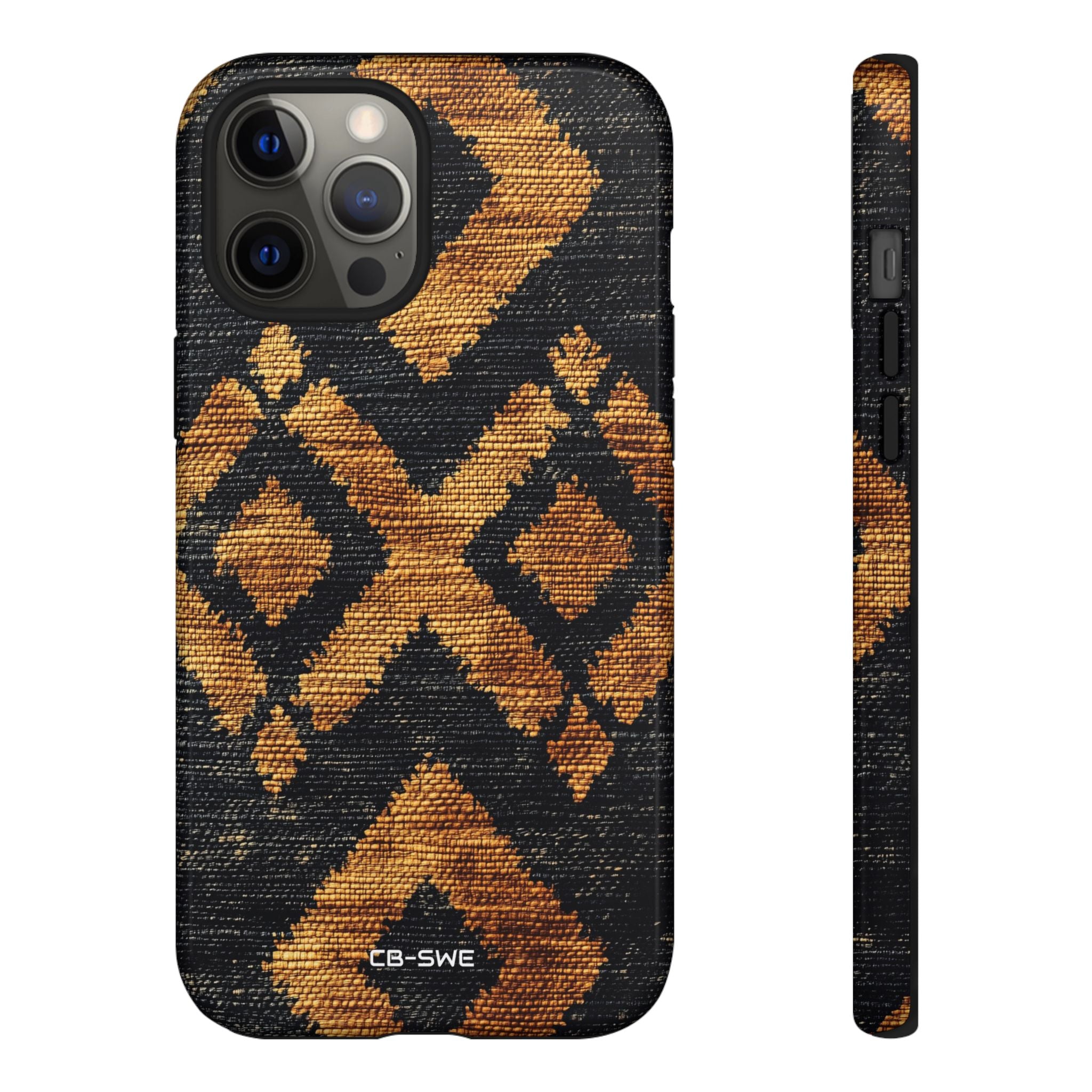 Diamond Shapes Intertwine - iPhone Case