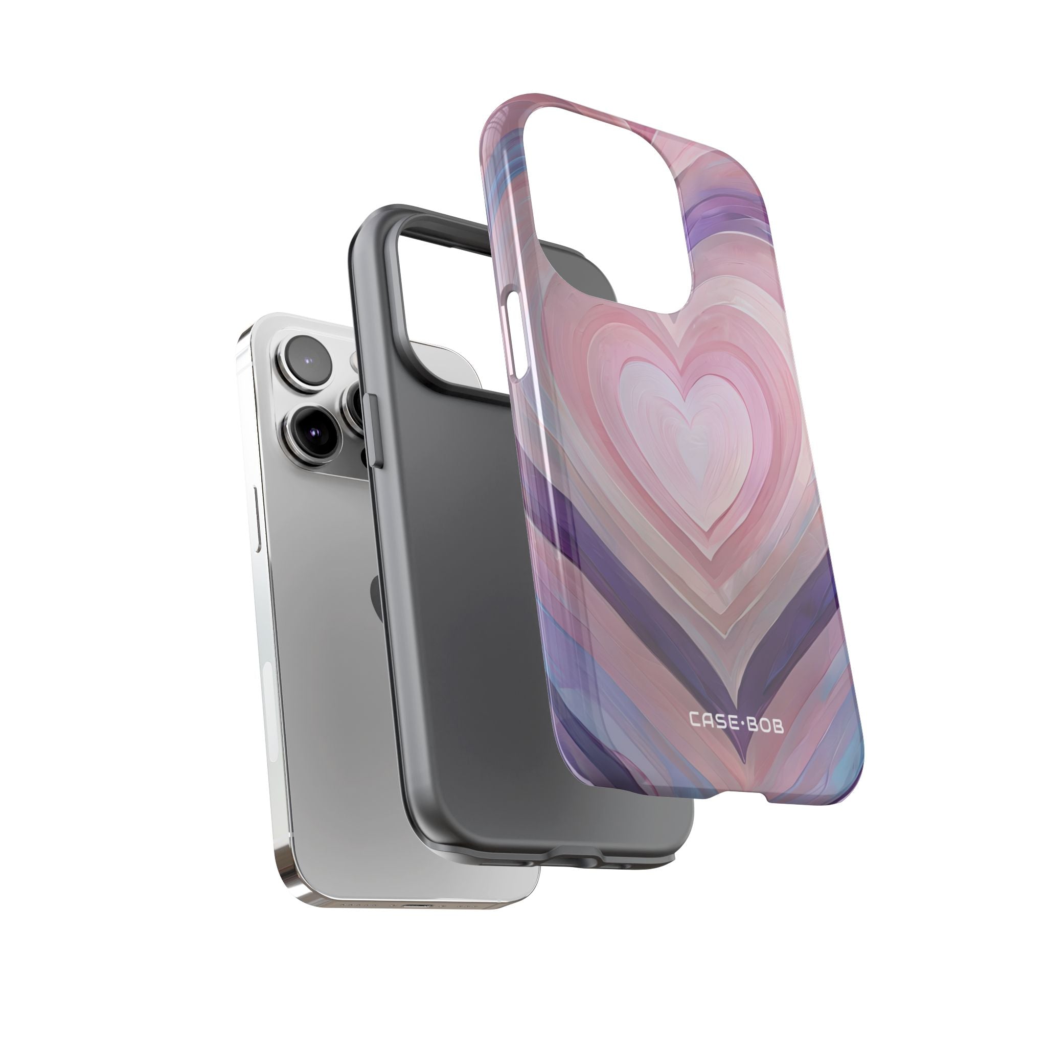 Radiant Heartbrush iPhone 14 Pro Case - Tough