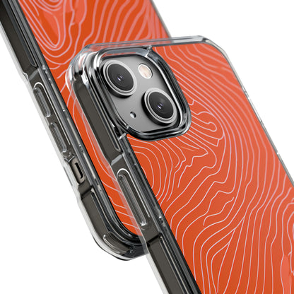 Pantone Tangerine  - Clear Impact Case for iPhone