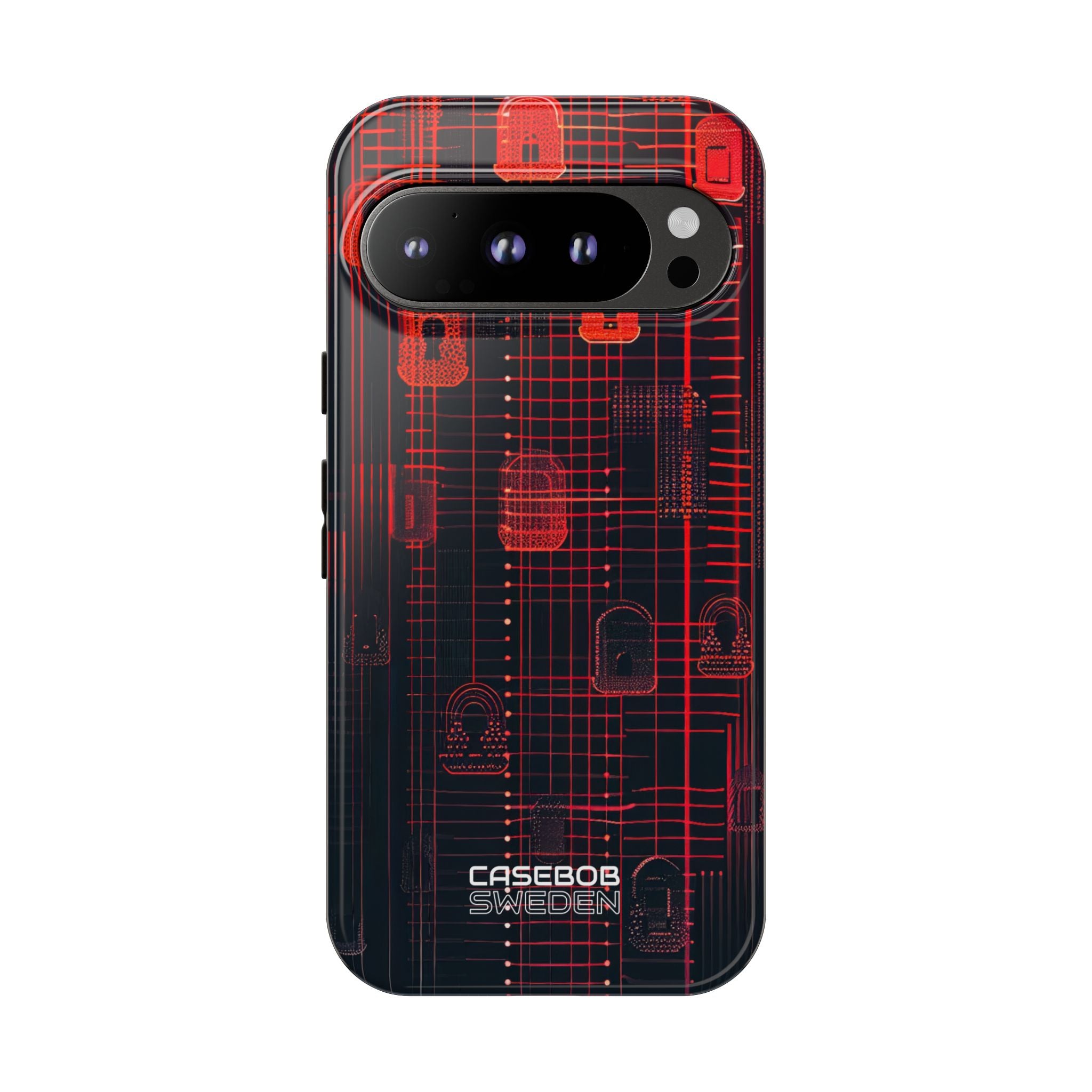 Cyber Locks Grid Google Pixel 9 - Tough