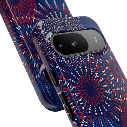 Vibrant Circles Emerge - Google Pixel Case
