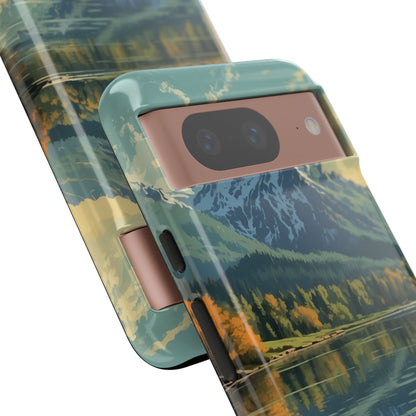 Mountain Reflects Calm - Google Pixel Case