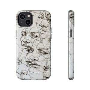 Ethereal Faces | Protective Phone Case for iPhone