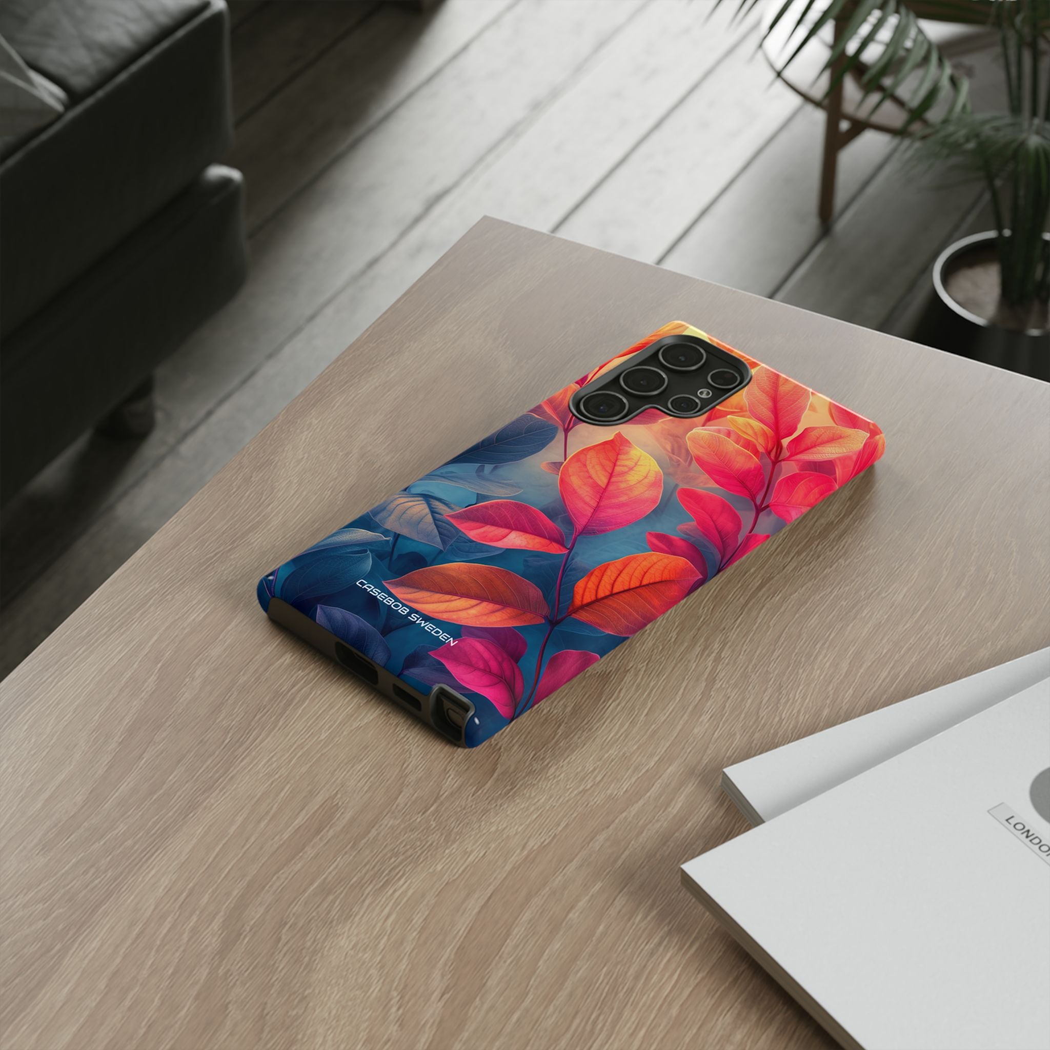 Red Blue Nature - Tough Samsung S22 Phone Case