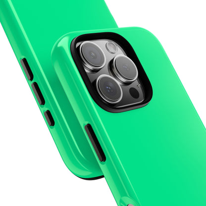 Medium Spring Green iPhone 16 - Tough Phone Case