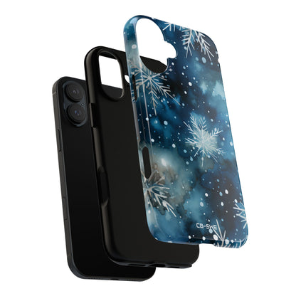 Snowflakes Dance Gracefully - iPhone Case
