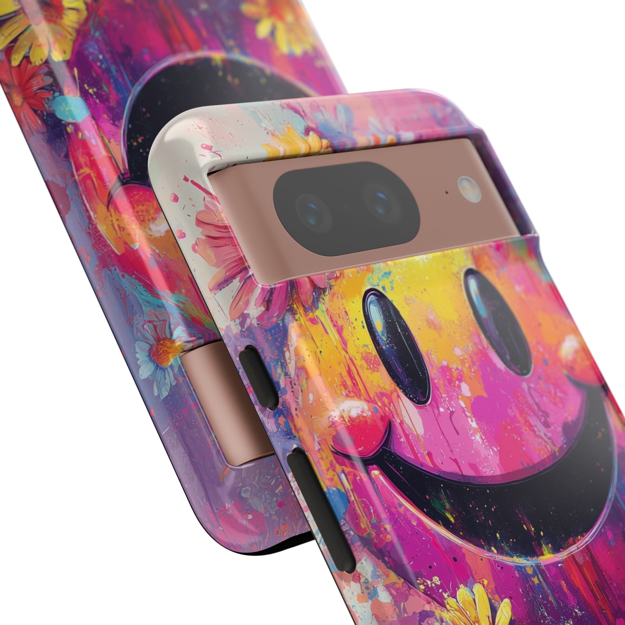 Smiley Bloom Google Pixel 8 Case - Tough
