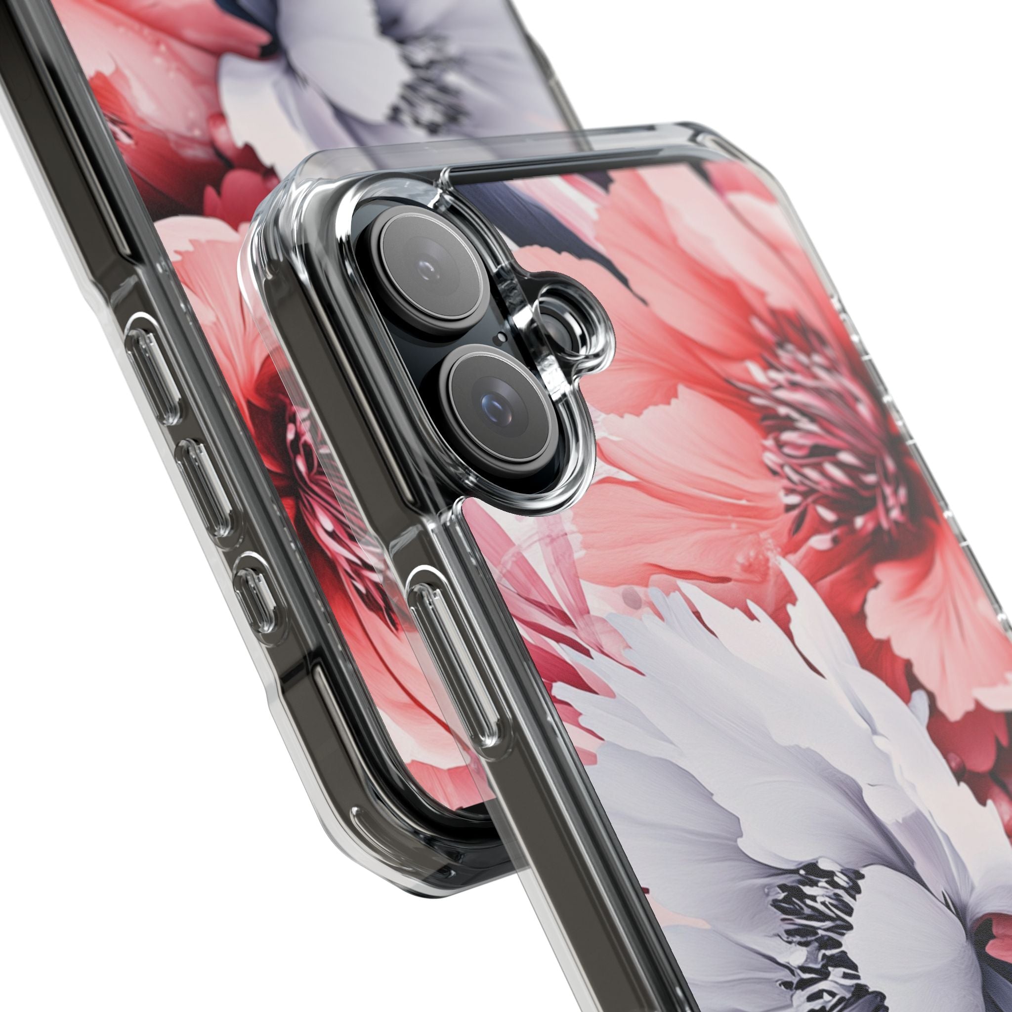 Coral Bloom iPhone 16 Plus Case - Impact