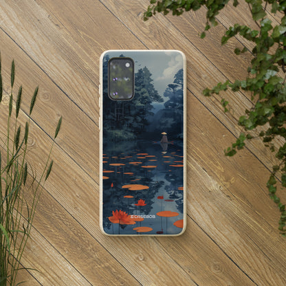 Tranquil Lotus Serenity | Biodegradable Phone Case