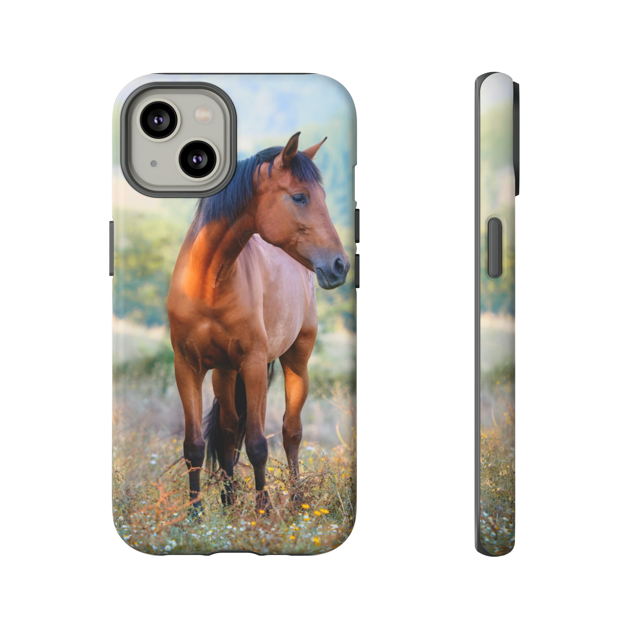 Chestnut Thoroughbred - Protective Phone Case