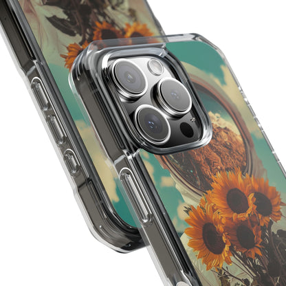 Sunflower Astronaut iPhone 16 Pro Case - Impact