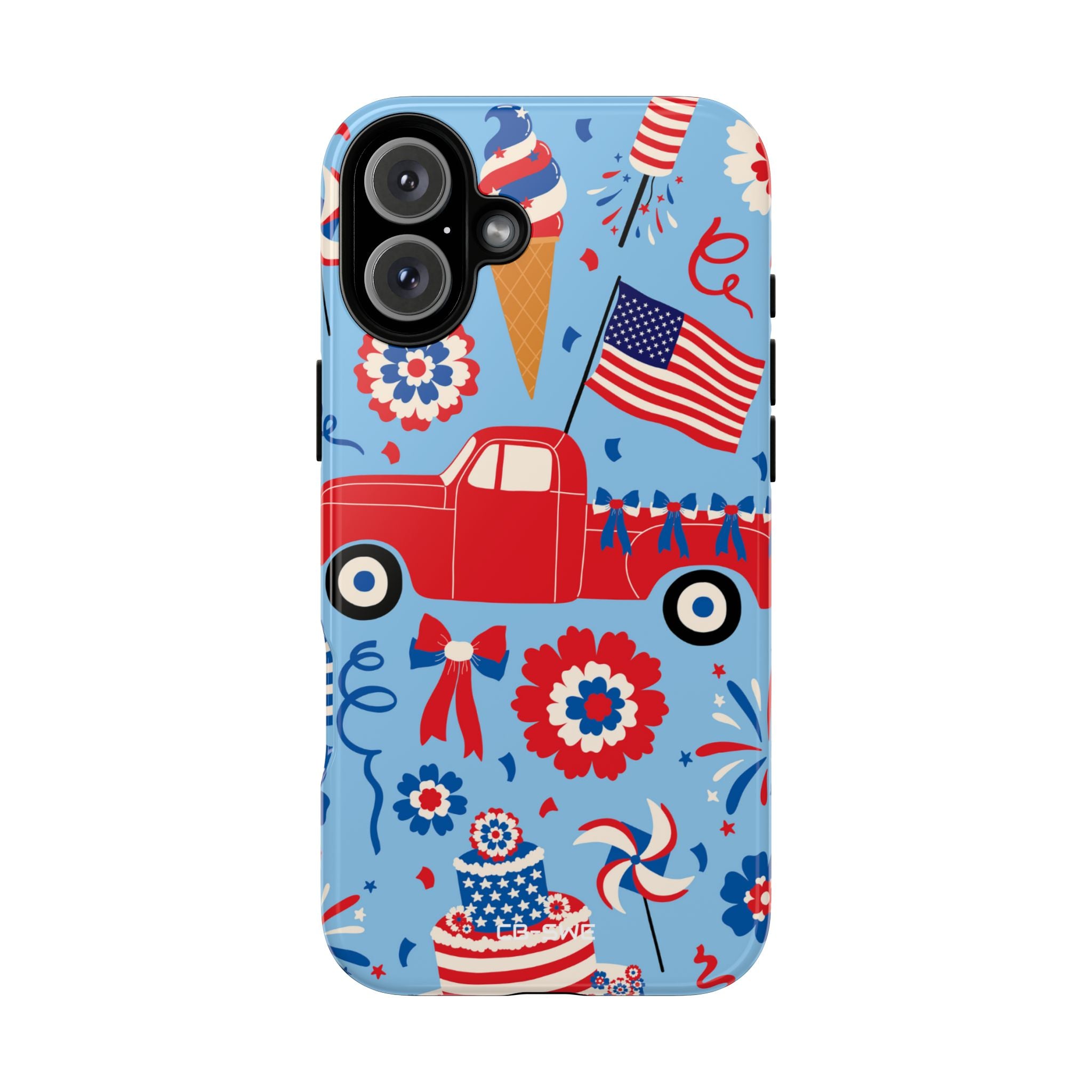 Celebration Fireworks Burst - iPhone Case