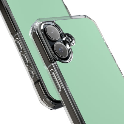 iPhone 16 Verde Menta - Impact Clear+