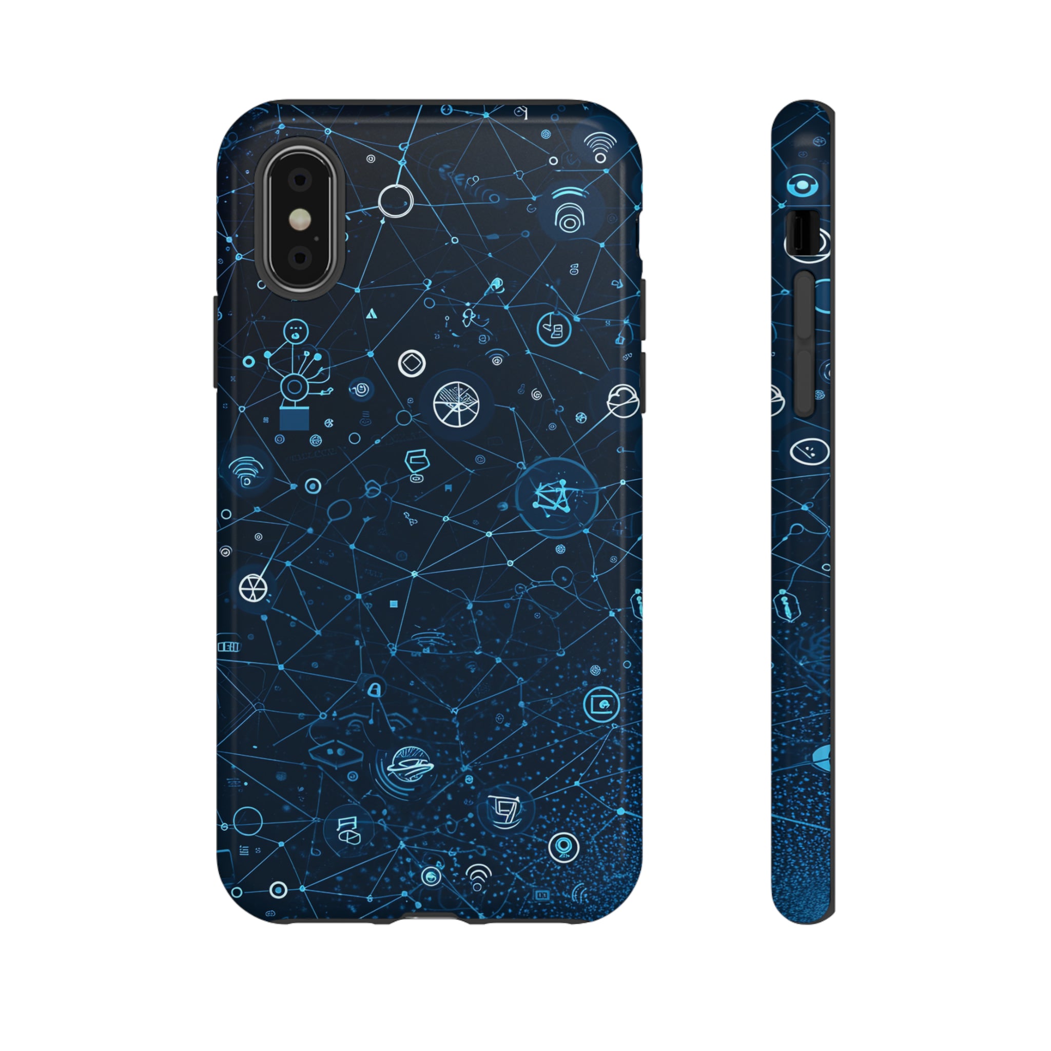 Link Spectrum: Connectivity Gradient - Protective Phone Case