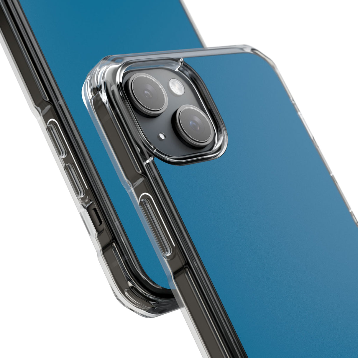 Cg Blue | Handyhülle für iPhone (Clear Impact Case – magnetisch)