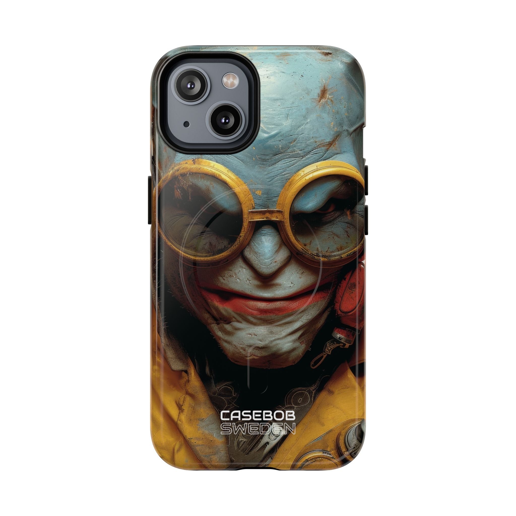 Steampunk Masked Adventurer iPhone 14 - Tough+