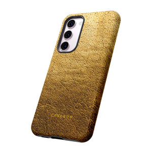 Gold Metal Texture - Protective Phone Case