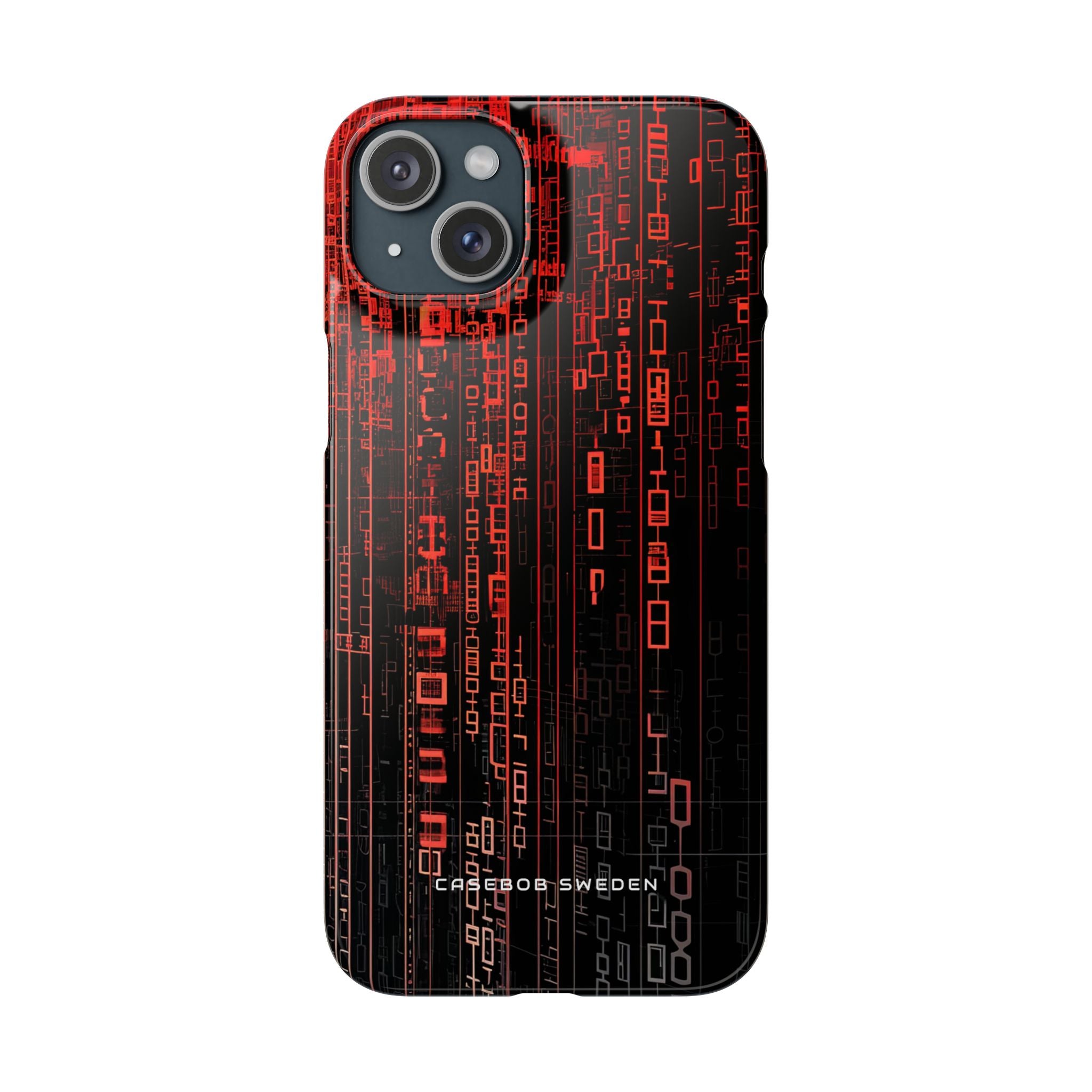 Gradient Cyberflux Network iPhone 15 - Slim Phone Case