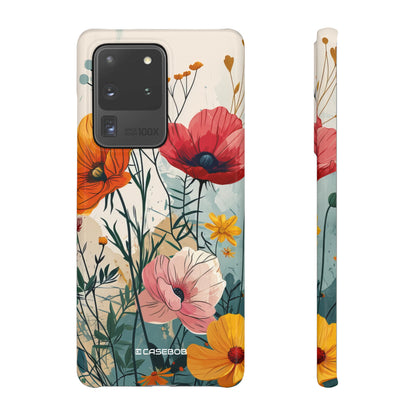 Blooming Whimsy | Slim Phone Case for Samsung