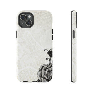 Rosett Gothic Flower - Protective Phone Case