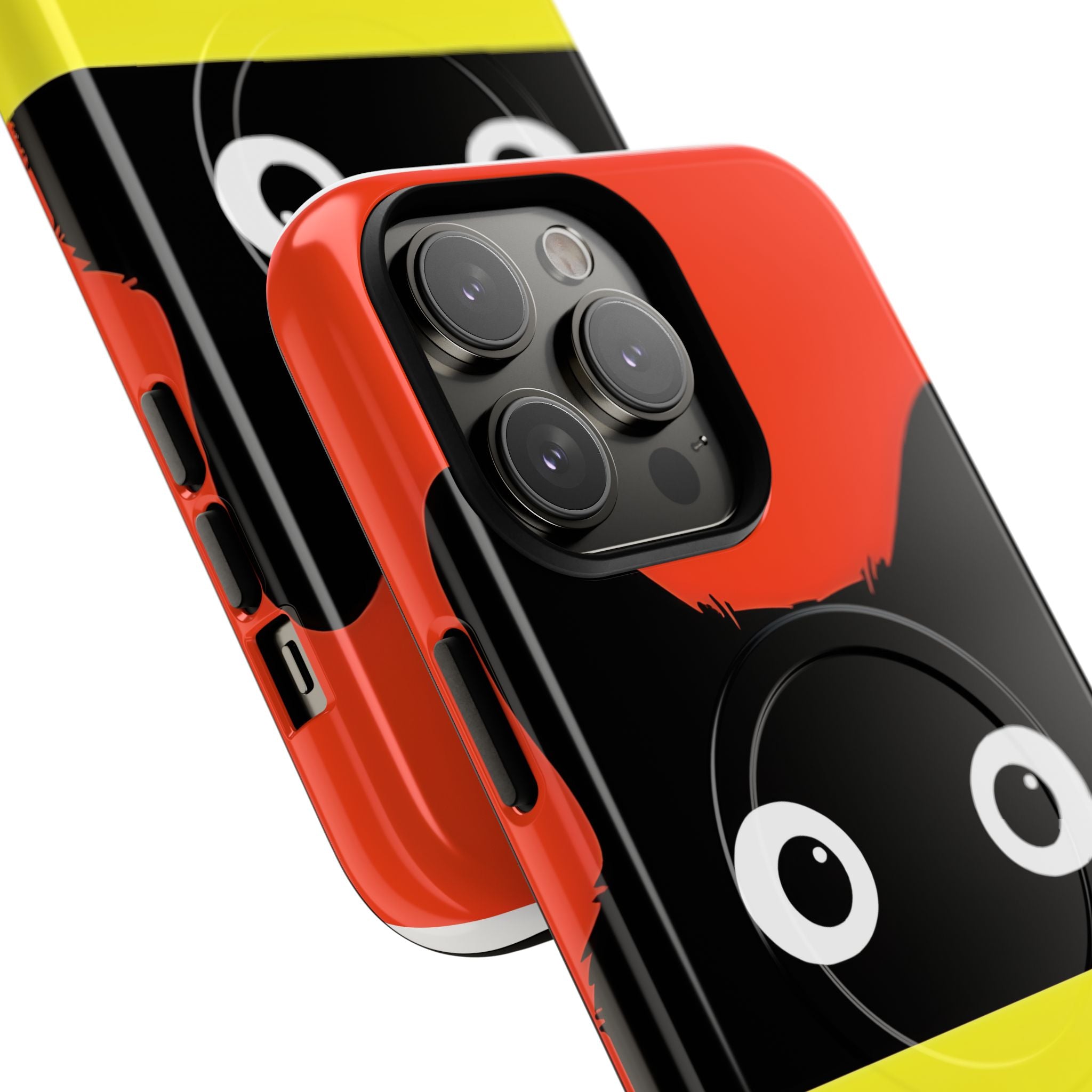 Peekaboo Cat Crimson iPhone 14 Pro Max Case - Tough+