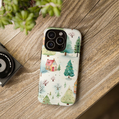 Winter Wonderland Appears - iPhone Case