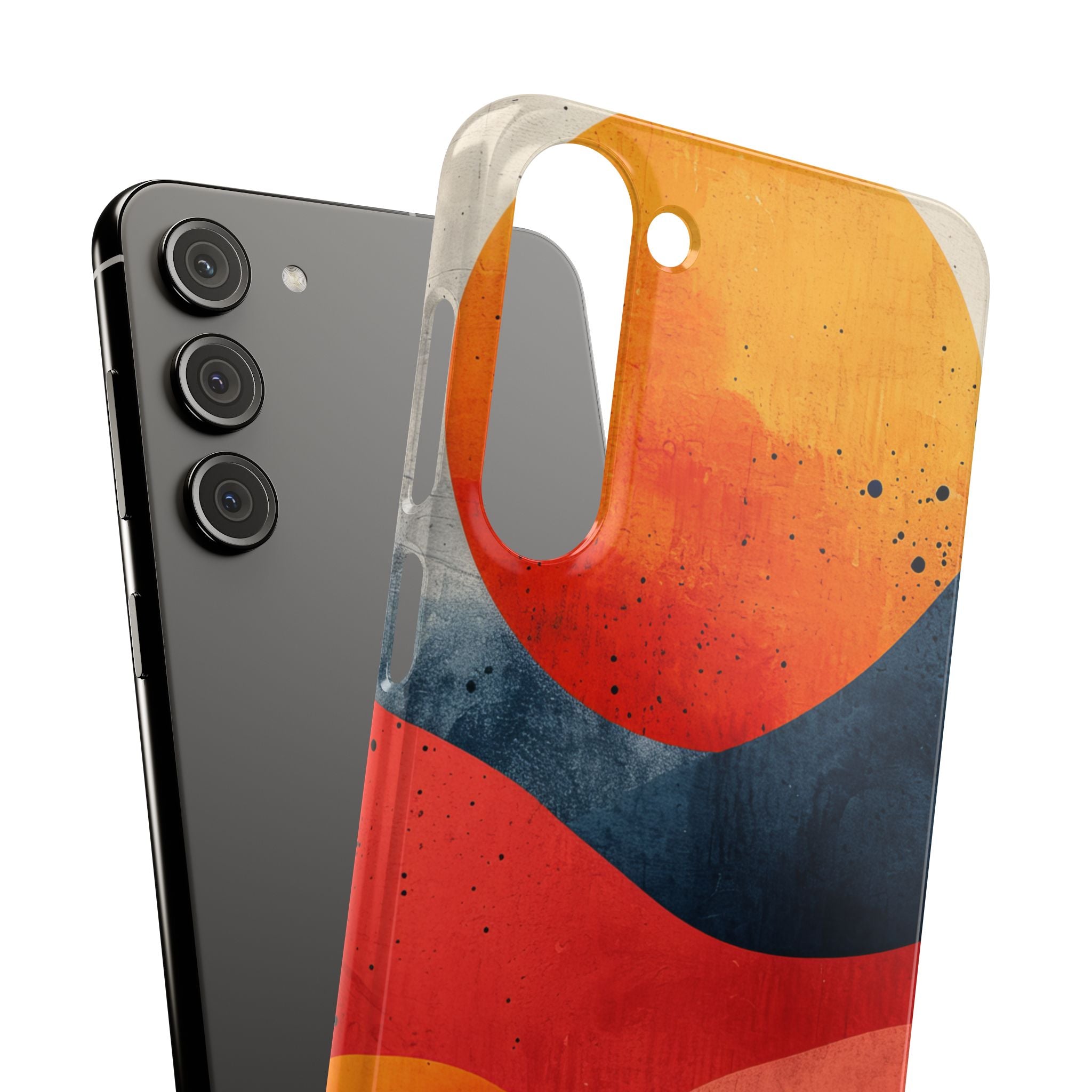 Sunburst Waves - Slim Samsung S23 Phone Case