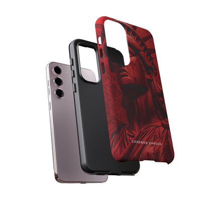 Zen Red Liberty Vision Samsung S23 - Tough Phone Case