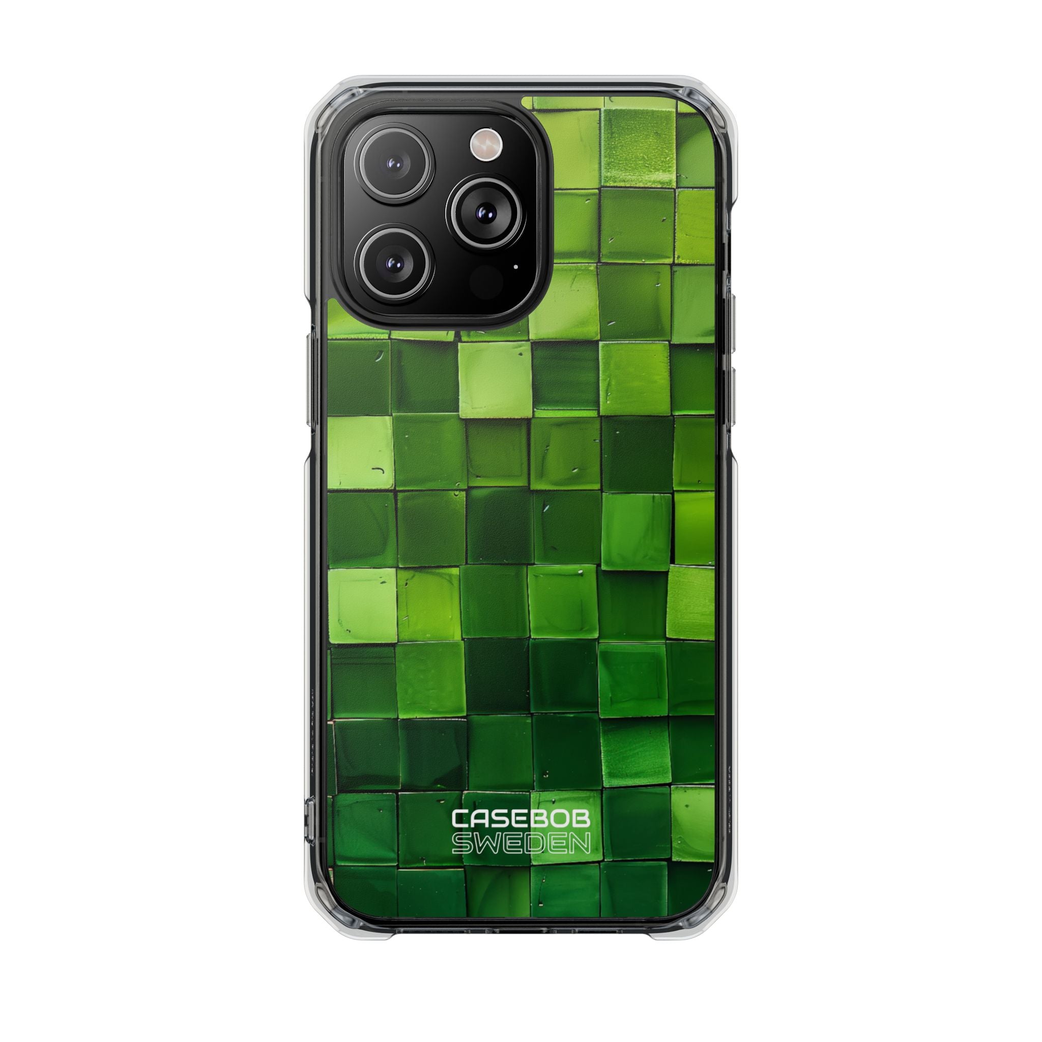 Green Tile Harmony iPhone 14 - Impact Clear+