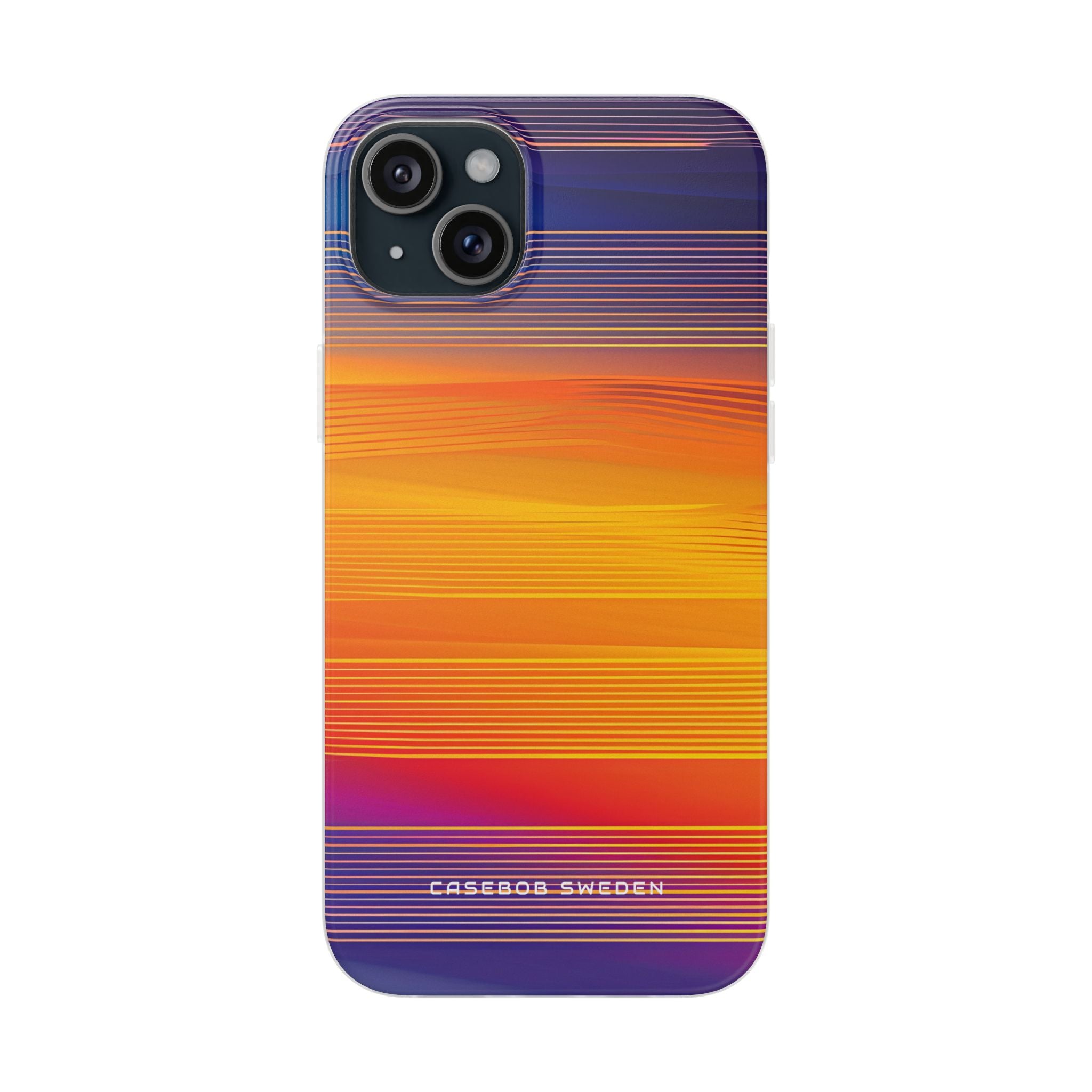 Gradient Sunset Flow iPhone 15 - Flexi Phone Case