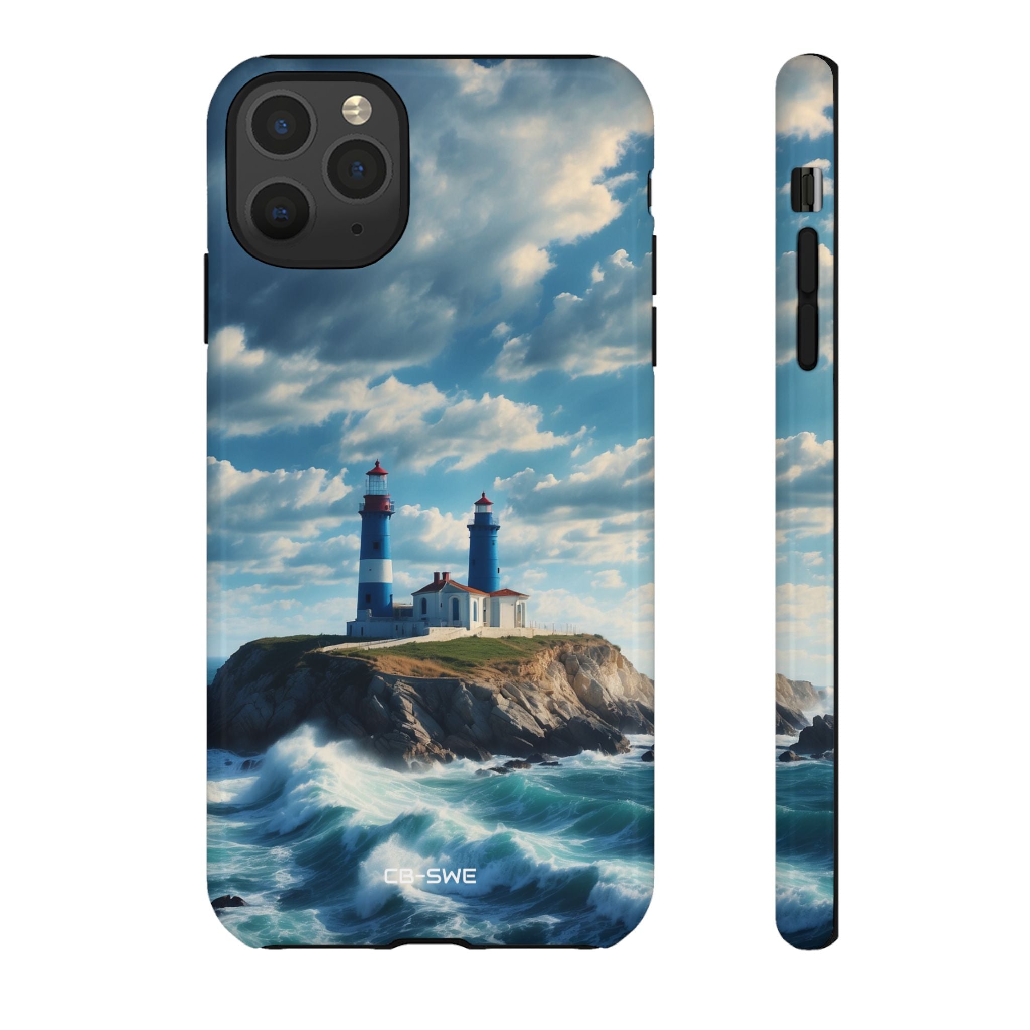Lighthouse Guards Waves - iPhone Case