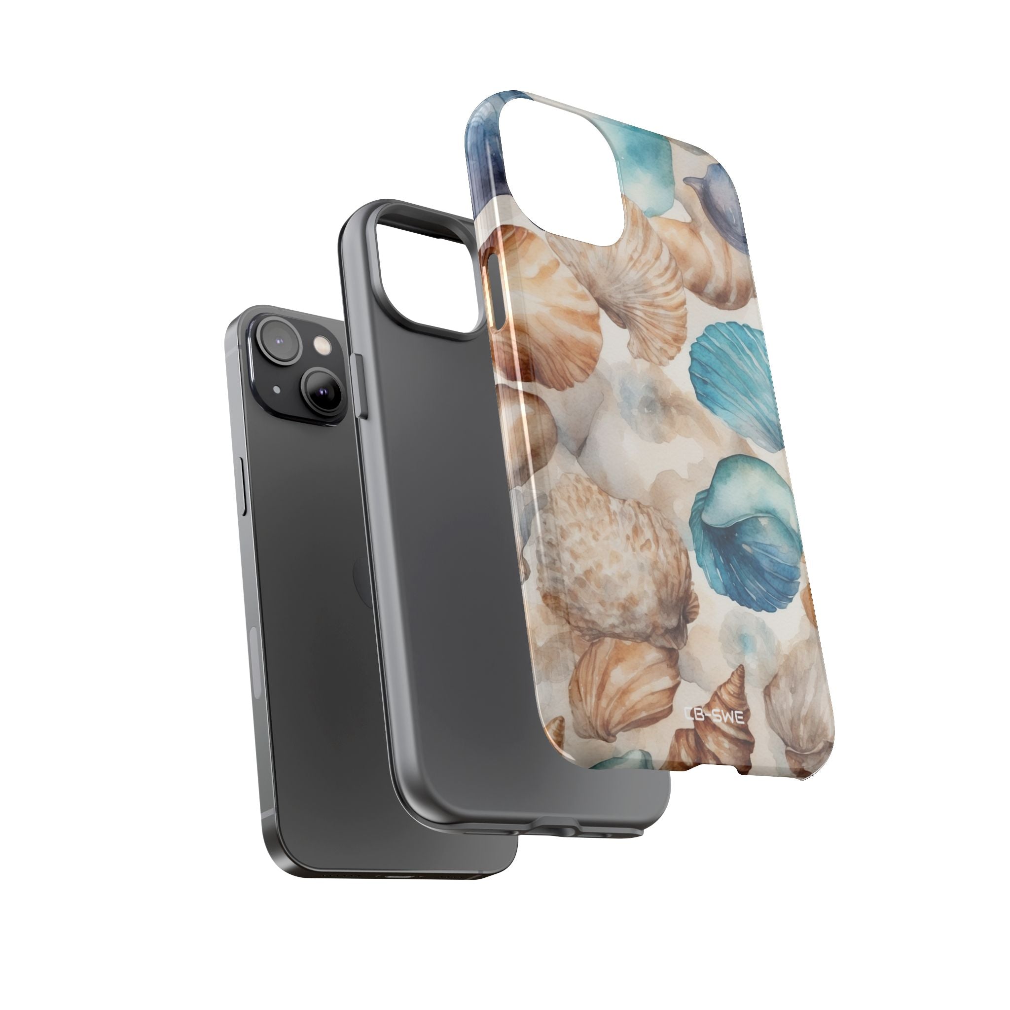 Seashells Embrace Shore - iPhone Case