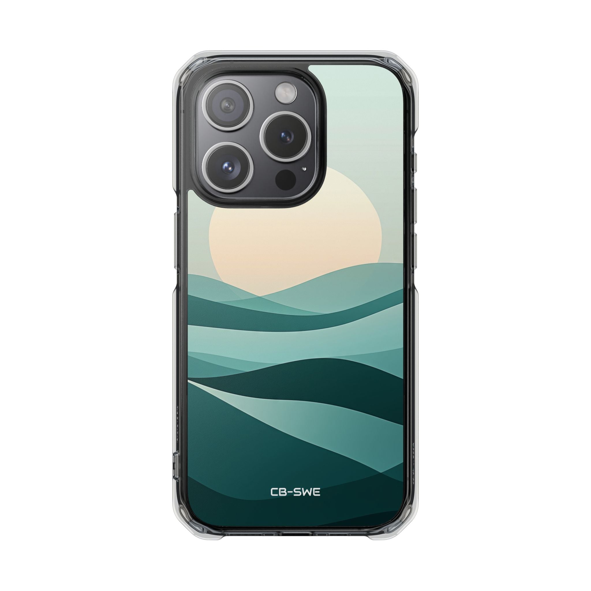 Fluid Harmony Waves iPhone Case - Impact