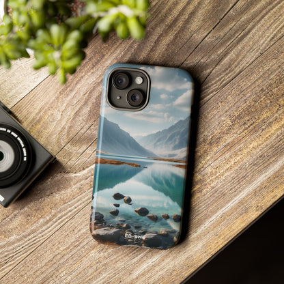 Mountain Reflections Swim - iPhone Case