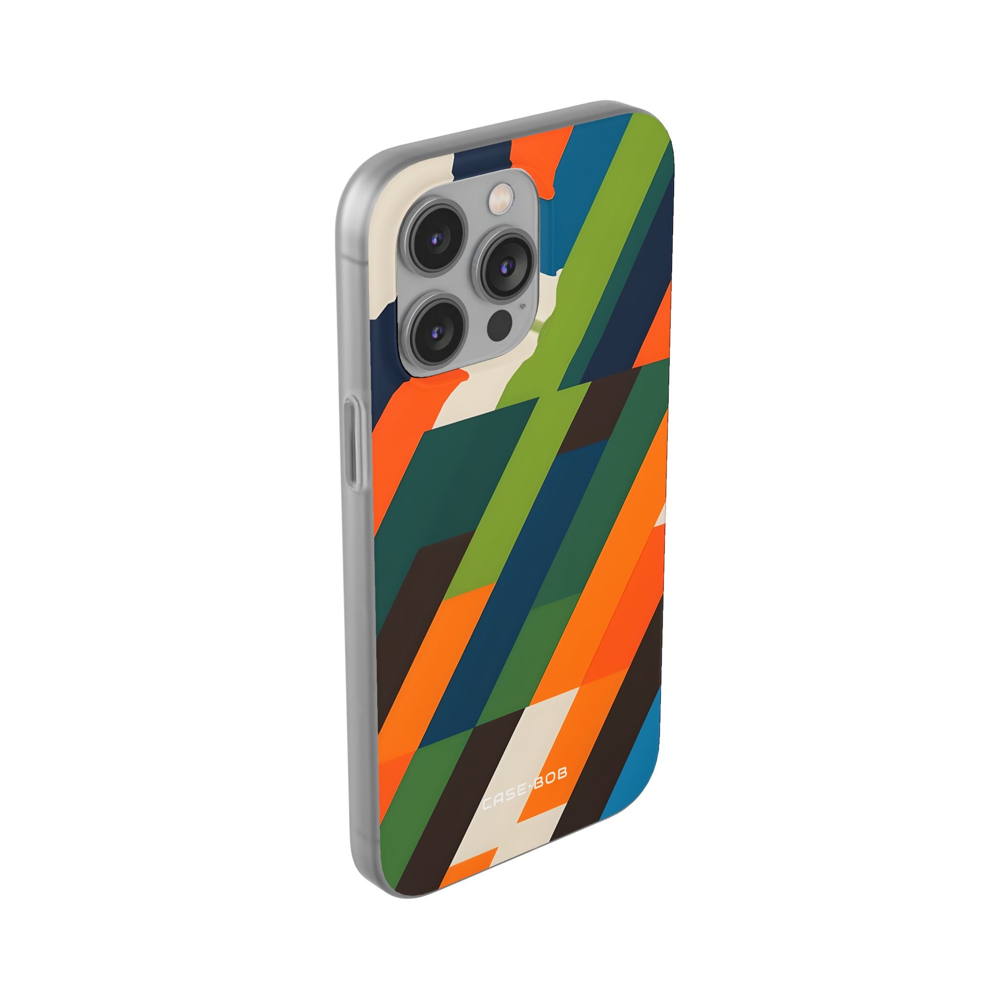 Diagonal Blaze iPhone 14 Pro Max Case - Soft