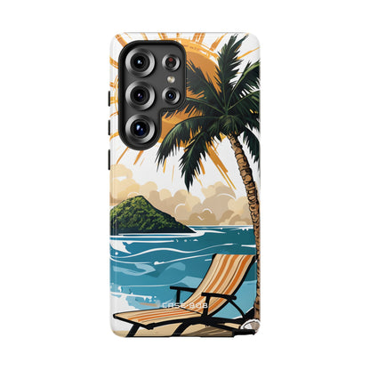 Sunny Palm Breeze Samsung S25 Ultra Case - Tough