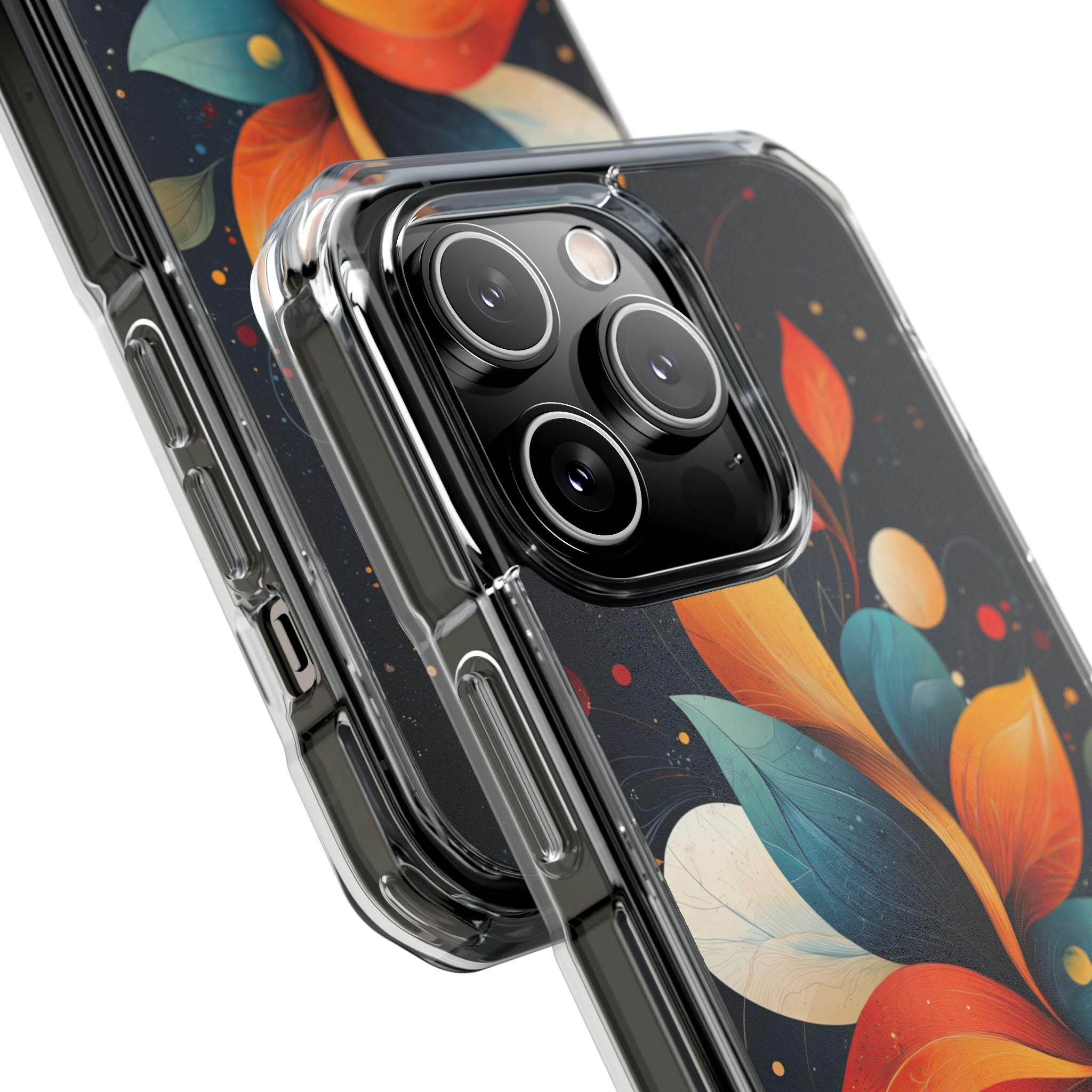 Vibrant Floral Harmony iPhone Case - Impact