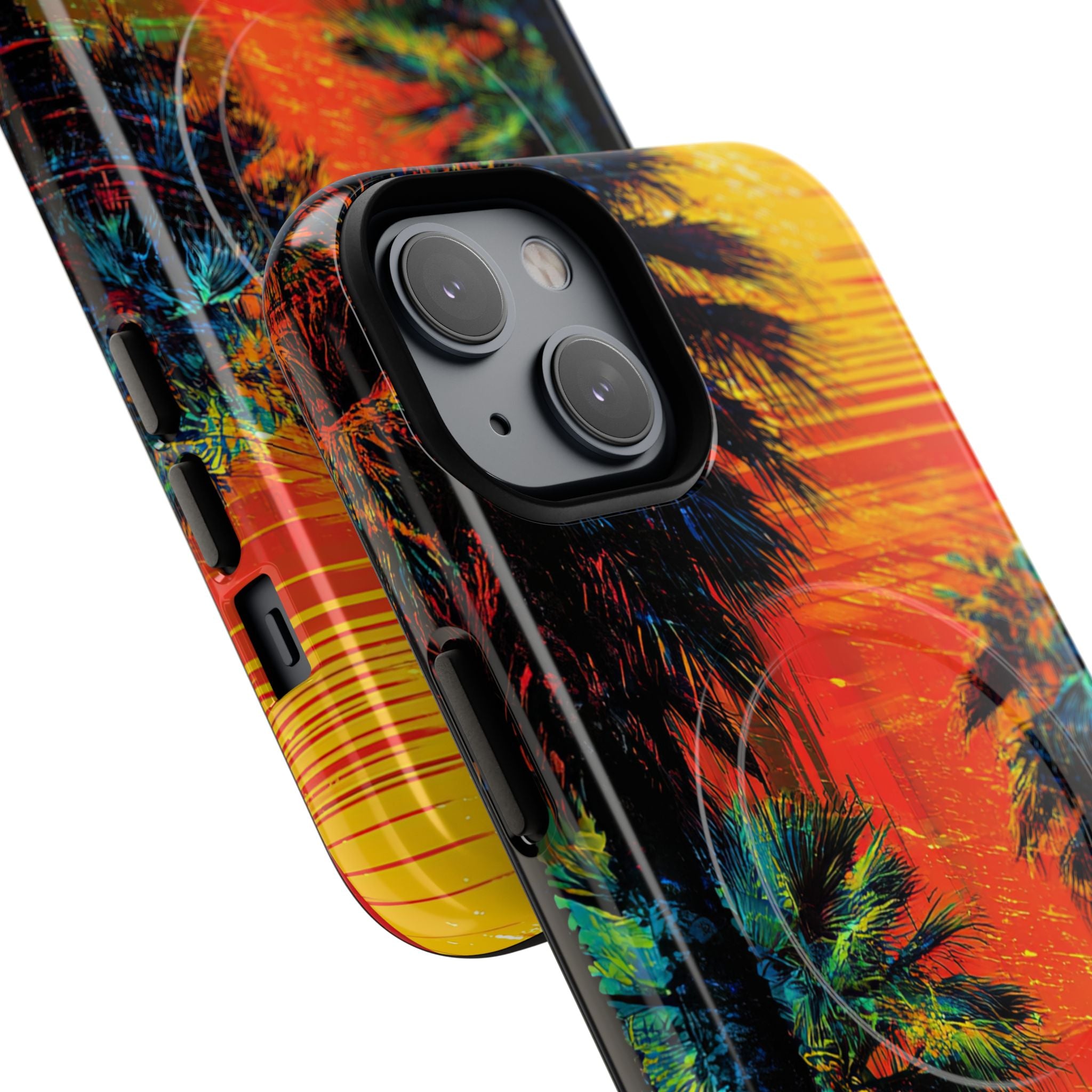 Tropical Sunburst iPhone 14 Case - Tough+