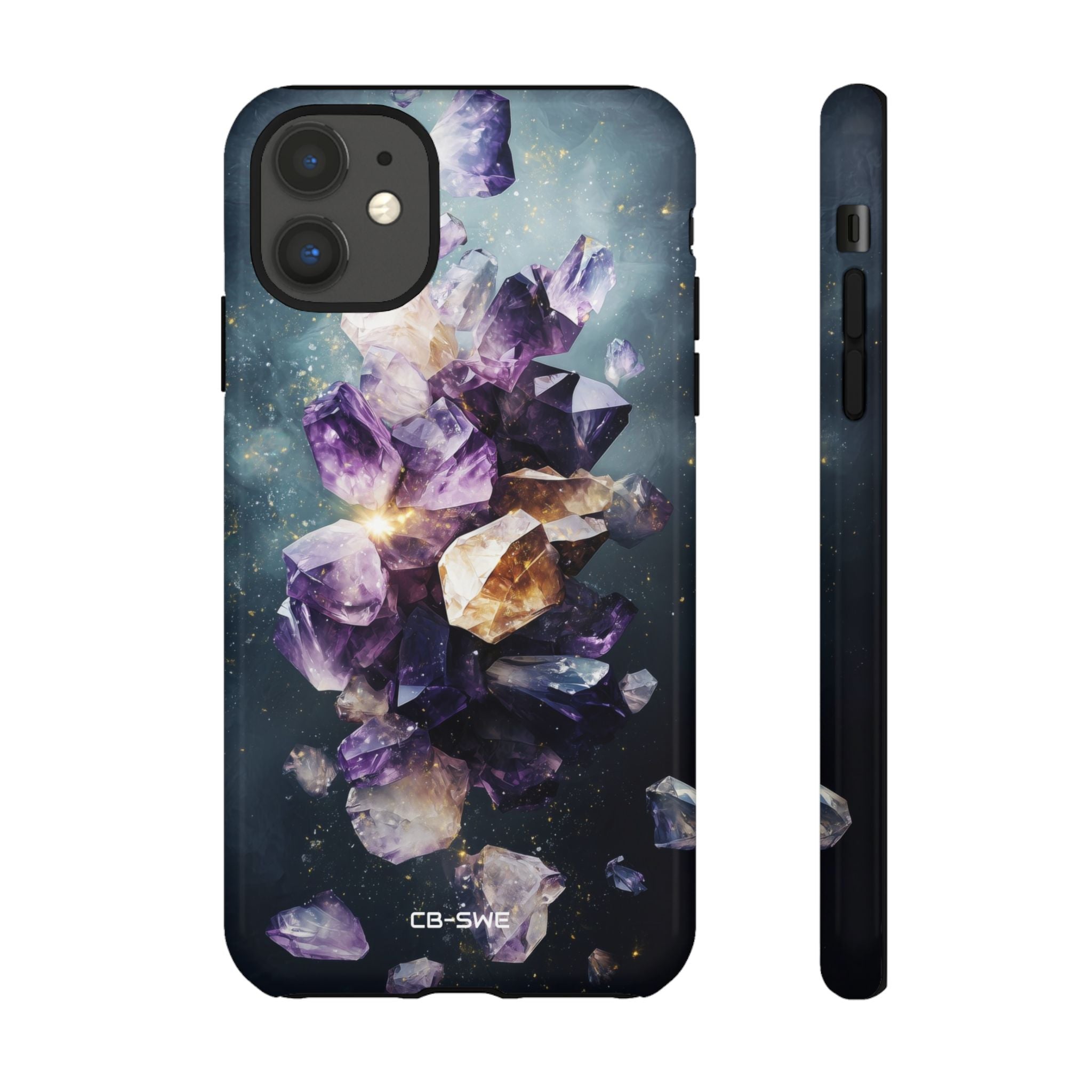 Crystal Forms Emerge - iPhone Case