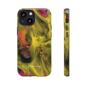 Yellow Ink Art - Protective Phone Case