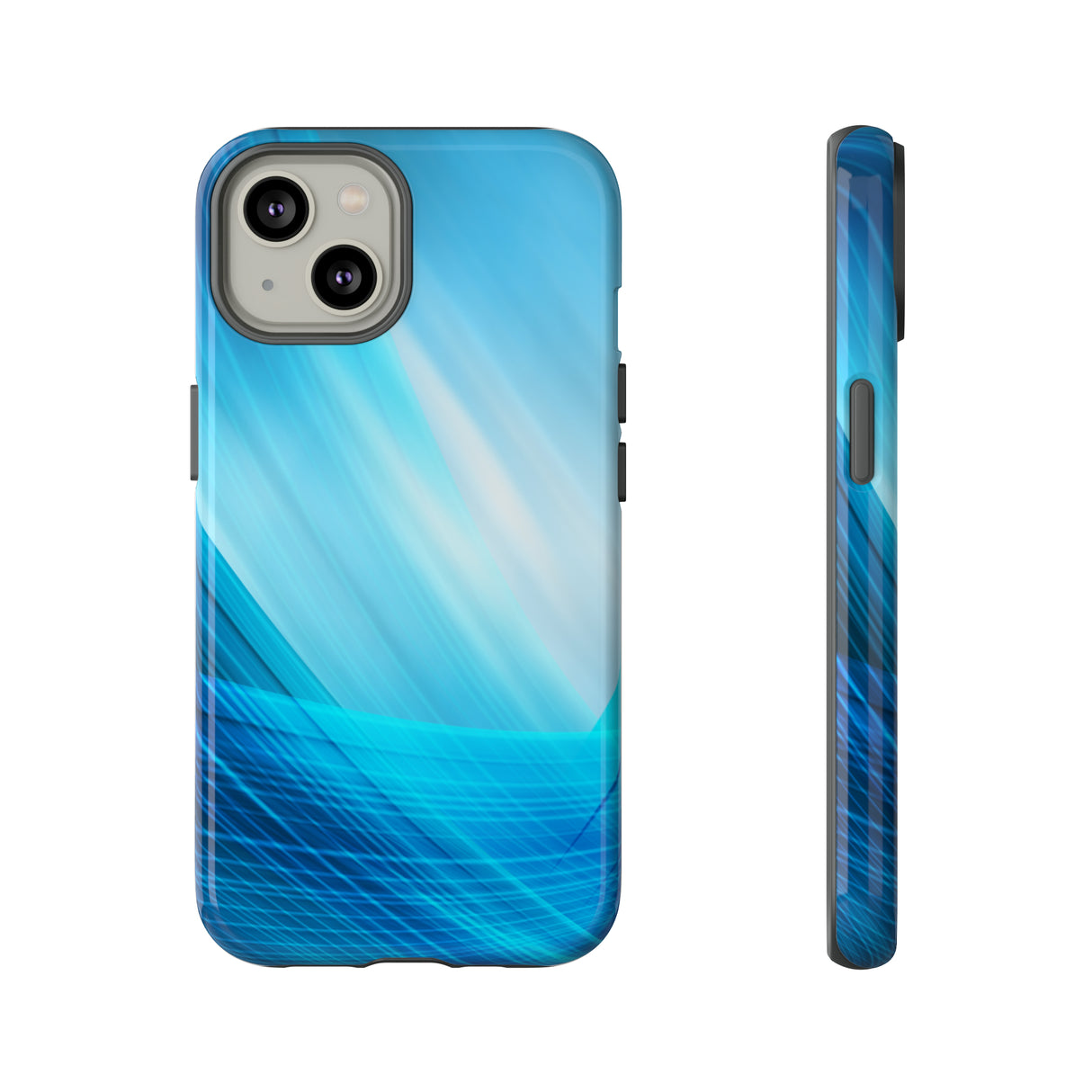 Abstract Blue - Protective Phone Case