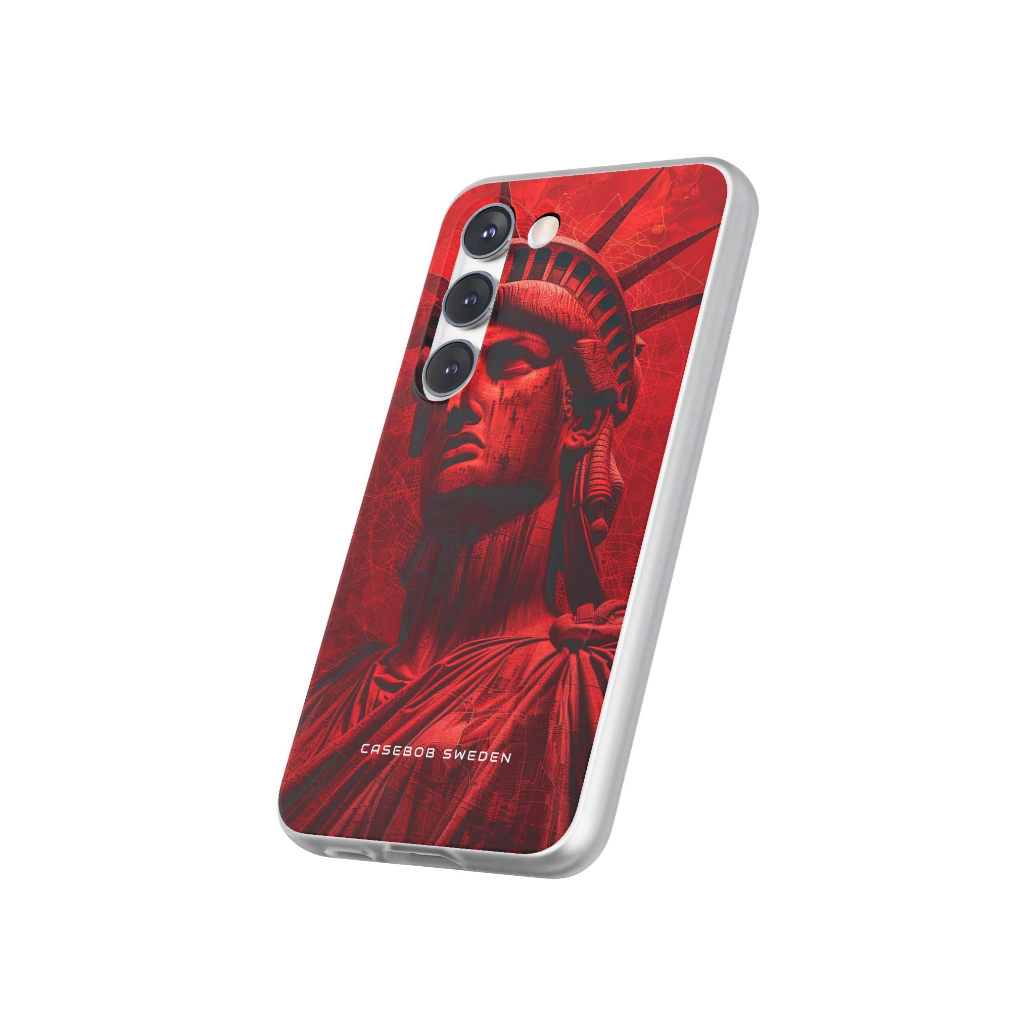 Zen Red Liberty Vision Samsung S23 - Flexi Phone Case