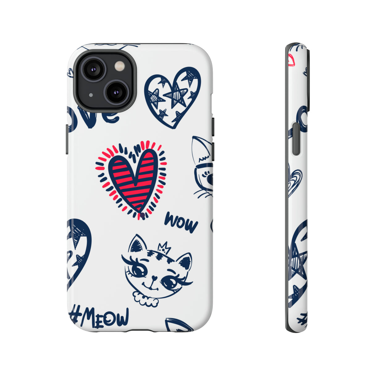 Cute Cat Wallpaper - Protective Phone Case